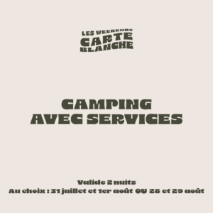 CAMPING AVEC SERVICES